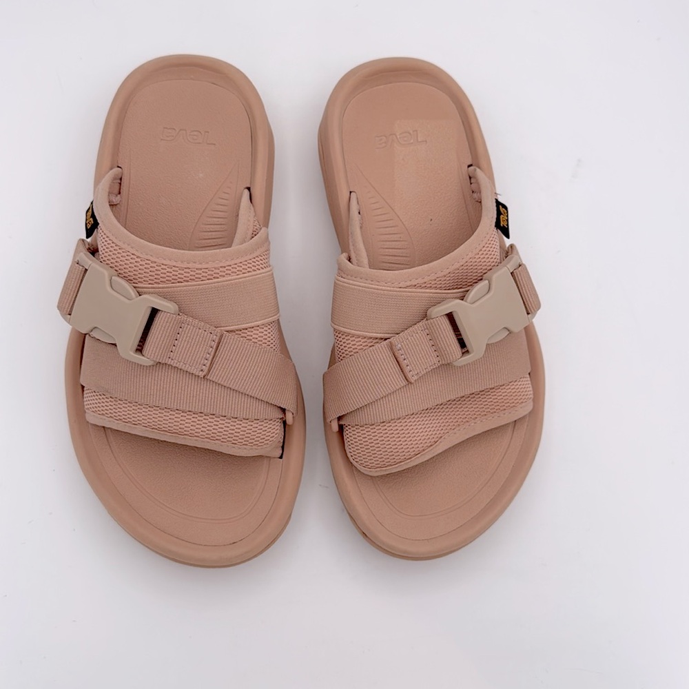 Teva - women’s‎ Hurricane Verge slide sandals slip on open toe shoes nude SZ 6